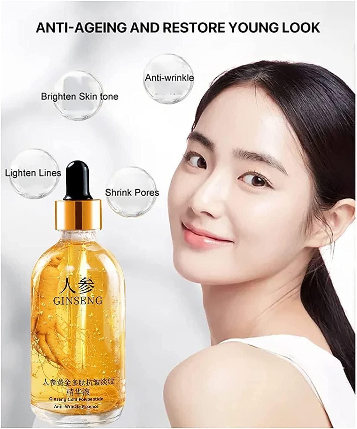 Limited Offer | Ginseng Gold Anti-Wrinkle Serum – Double Pack(1+1Free)