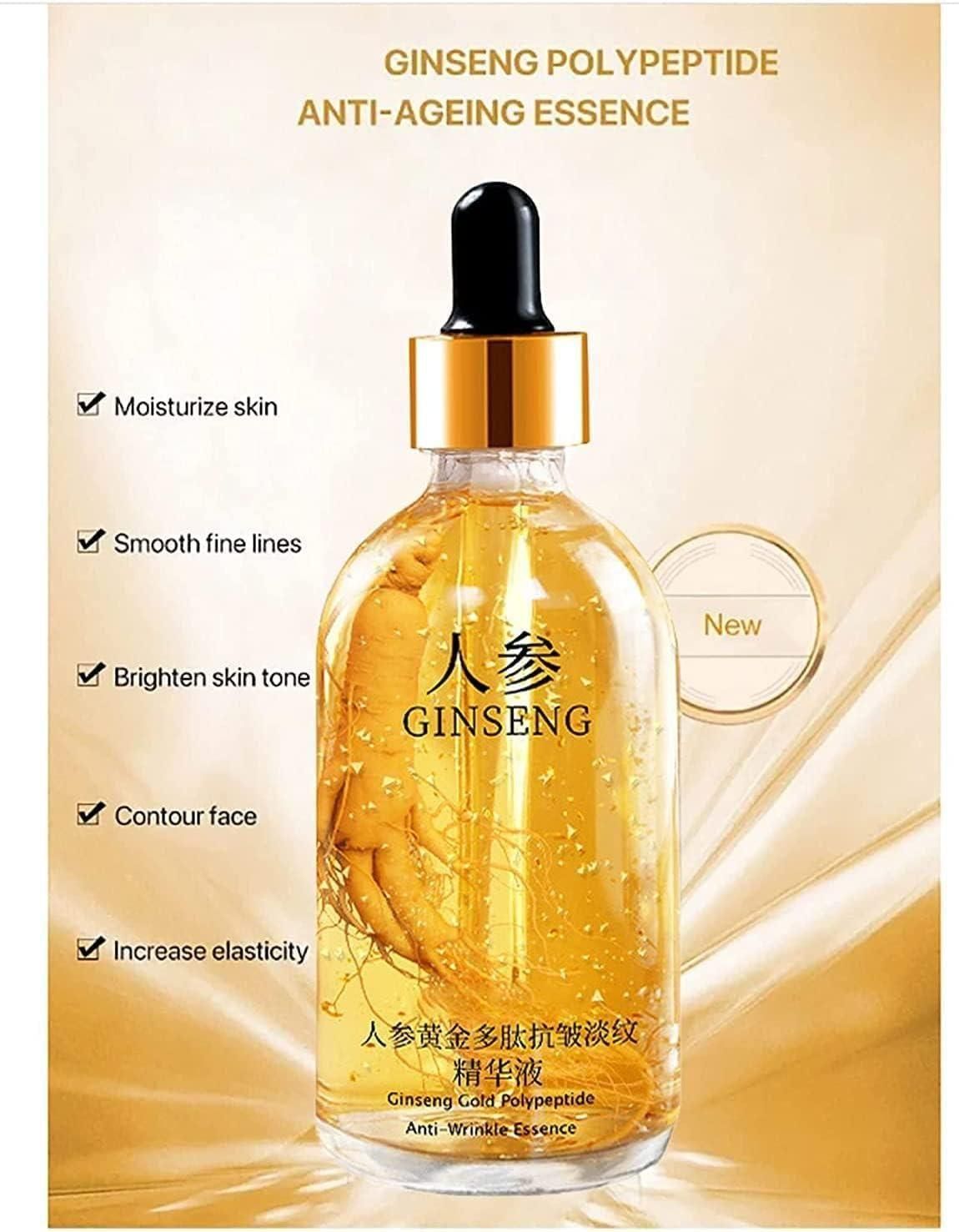 Limited Offer | Ginseng Gold Anti-Wrinkle Serum – Double Pack(1+1Free)