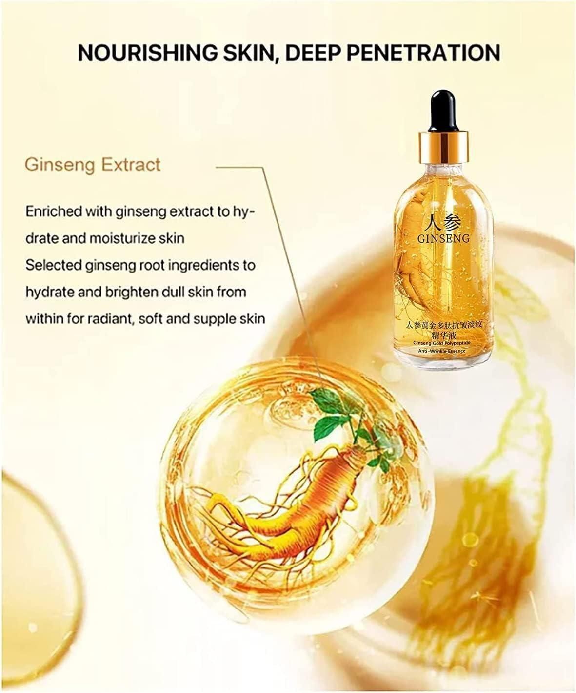Limited Offer | Ginseng Gold Anti-Wrinkle Serum – Double Pack(1+1Free)