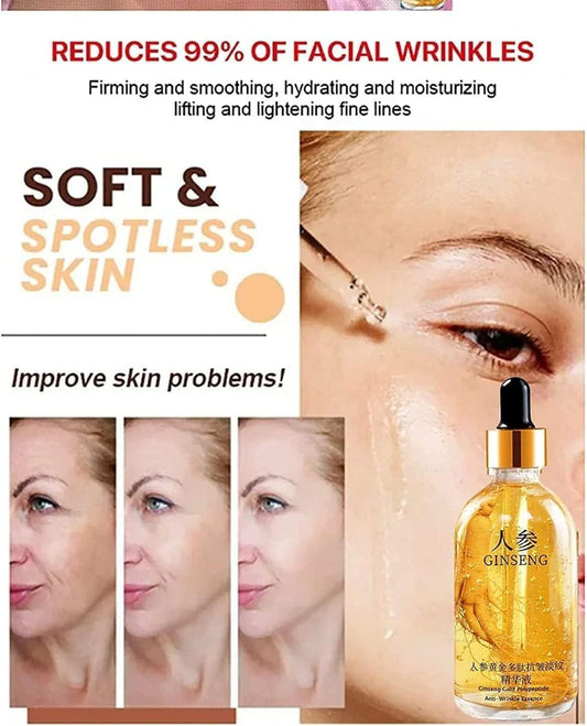 Limited Offer | Ginseng Gold Anti-Wrinkle Serum – Double Pack(1+1Free)