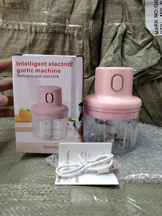 Electric Mini Garlic Chopper 250ml Electric Vegetable Chopper
