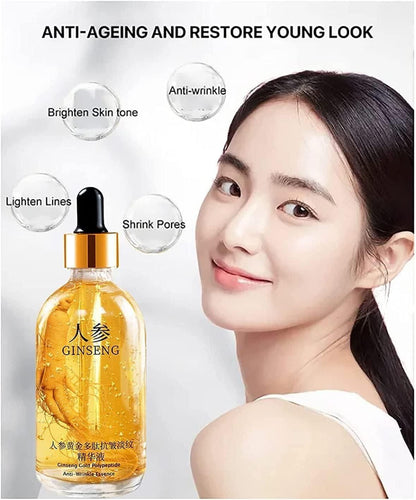 Limited Offer | Ginseng Gold Anti-Wrinkle Serum – Double Pack(1+1Free)