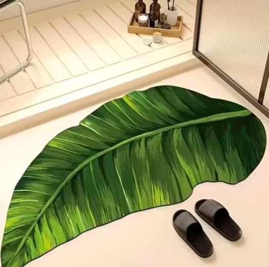 Banana Leaf Bathroom Mat Anti-Slip (45*90)