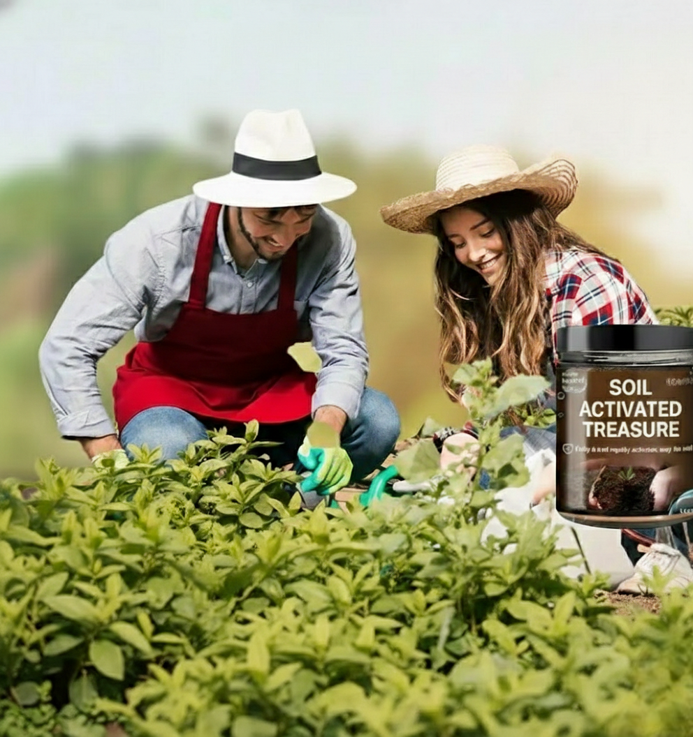 Soil Activated Treasure Premium Soil Activator 200gram (Pack of 2)